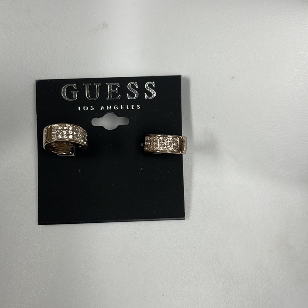 NWT Guess/Marciano Rose Gold Earrings
